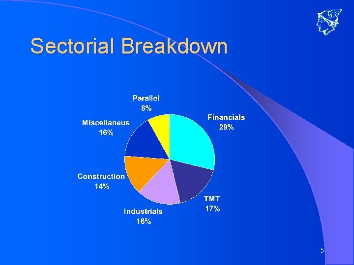 Sectorial Breakdown 5 
