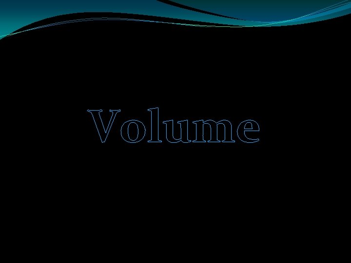 Volume 