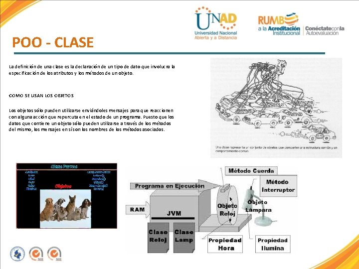 POO - CLASE La definición de una clase es la declaración de un tipo