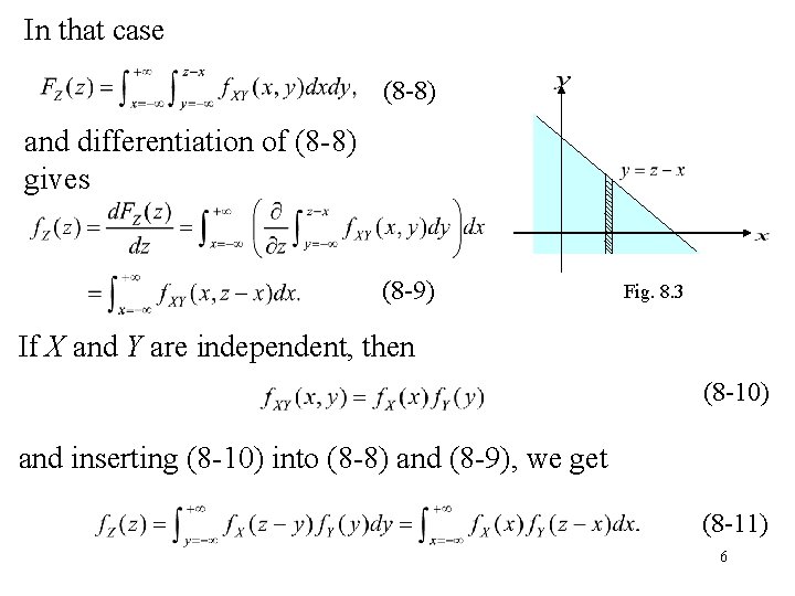 In that case (8 -8) and differentiation of (8 -8) gives (8 -9) Fig.
