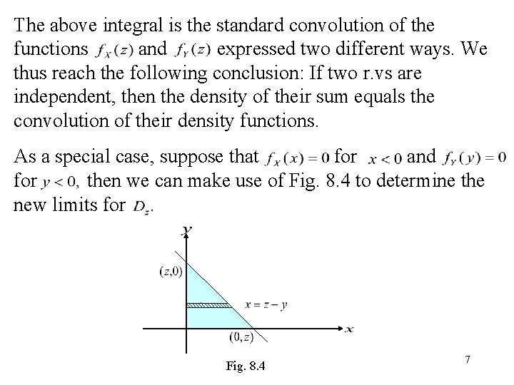 The above integral is the standard convolution of the functions and expressed two different