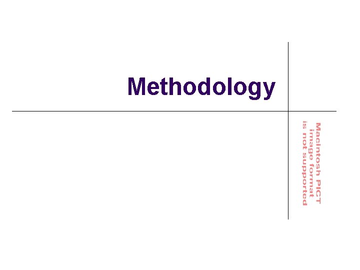 Methodology 