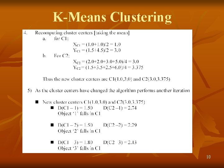 K-Means Clustering 10 