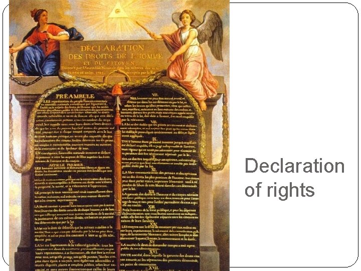 Declaration of rights 