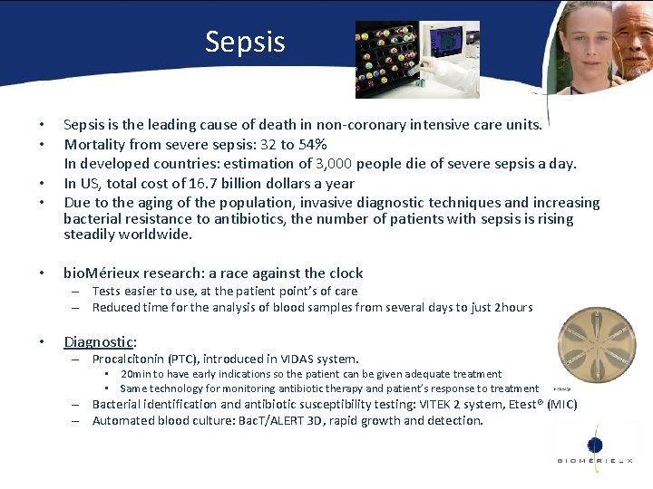  Sepsis • • • Sepsis is the leading cause of death in non-coronary