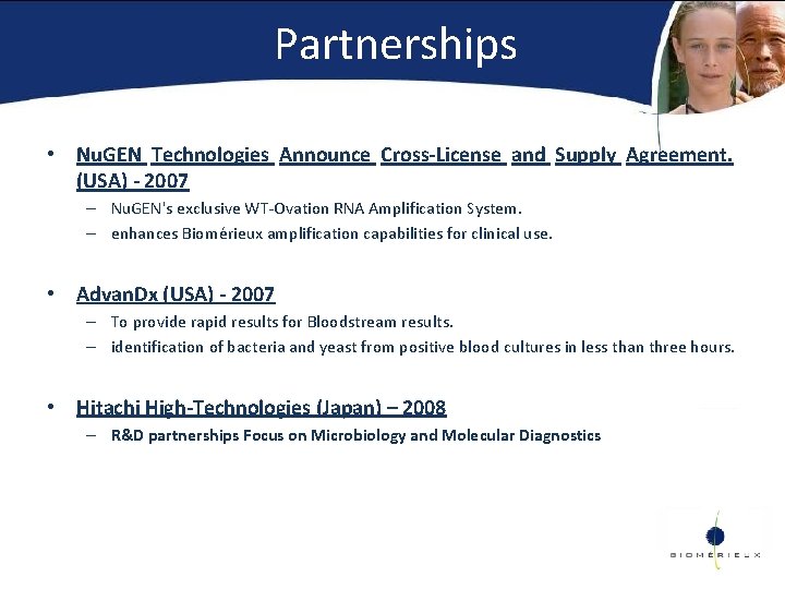 Partnerships • Nu. GEN Technologies Announce Cross-License and Supply Agreement. (USA) - 2007 –