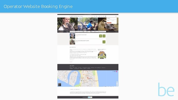 Operator Website Booking Engine 