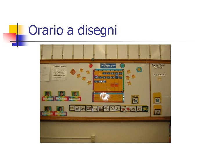 Orario a disegni 