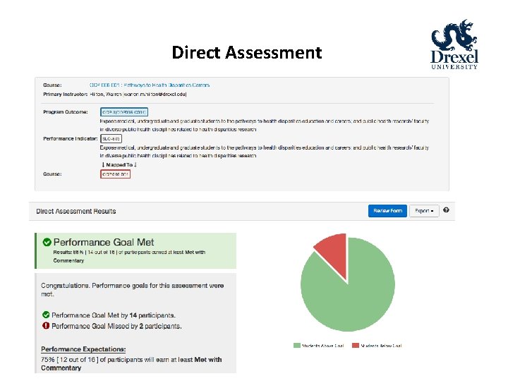 Direct Assessment 
