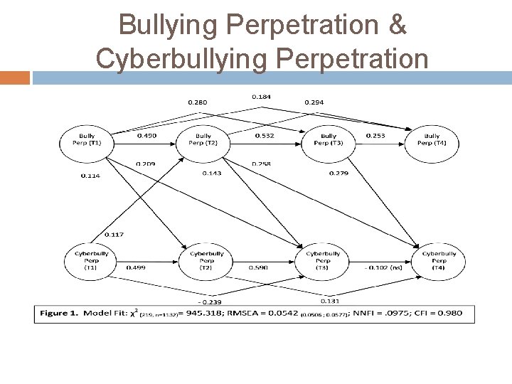Bullying Perpetration & Cyberbullying Perpetration 