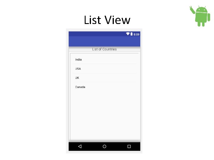 List View 