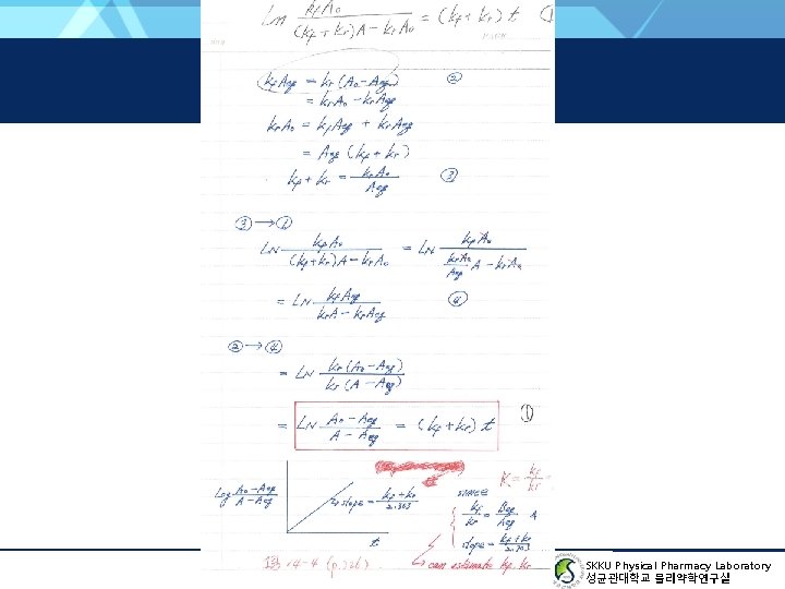 SKKU Physical Pharmacy Laboratory 성균관대학교 물리약학연구실 