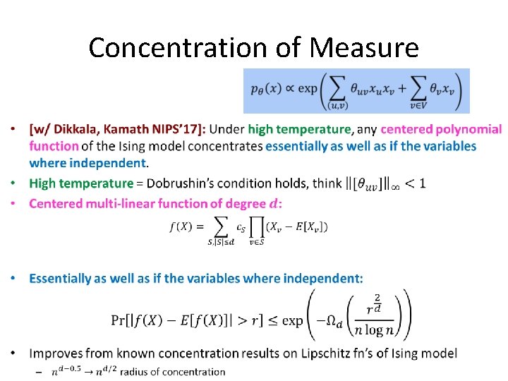 Concentration of Measure • 