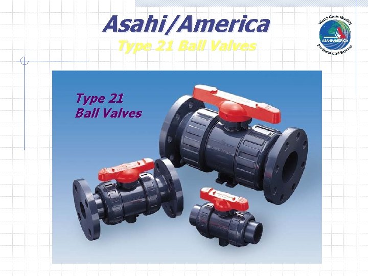 Asahi/America Type 21 Ball Valves Asahi/America Type 21 Ball Valves