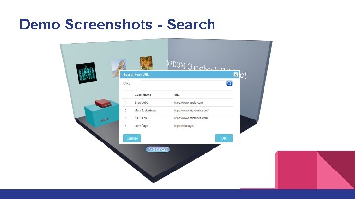 Demo Screenshots - Search 