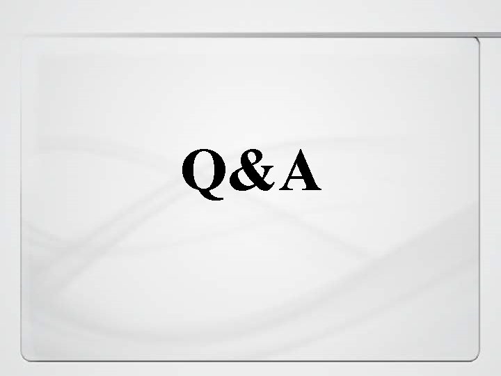 Q&A 