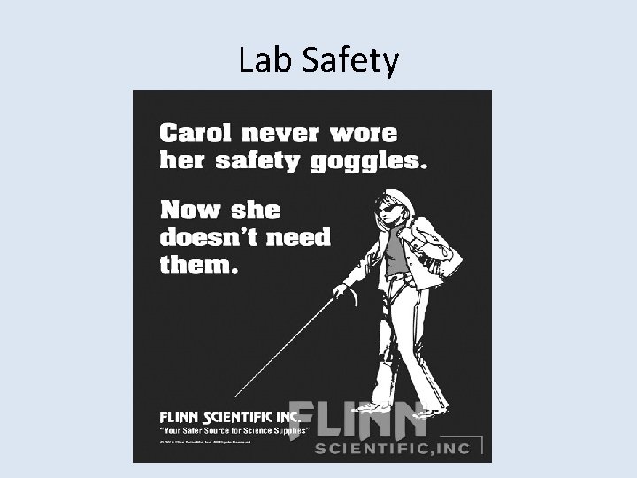 Lab Safety 