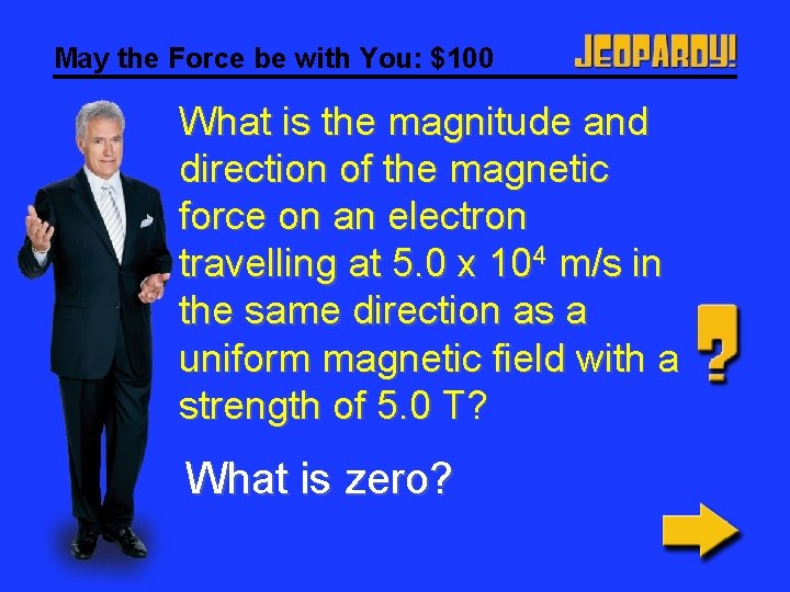 May the Force be with You: $100 What is the magnitude and direction of