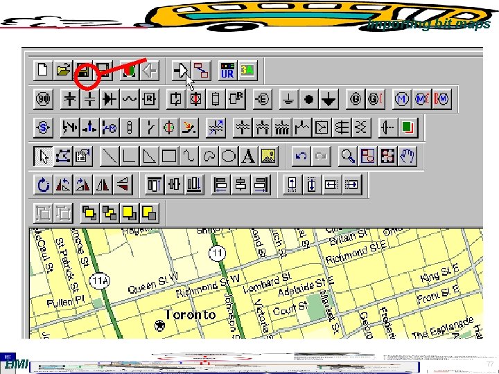 Importing bit maps HMI 77 