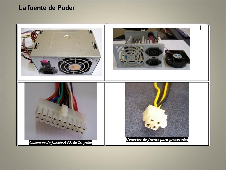 La fuente de Poder La fuente de Poder