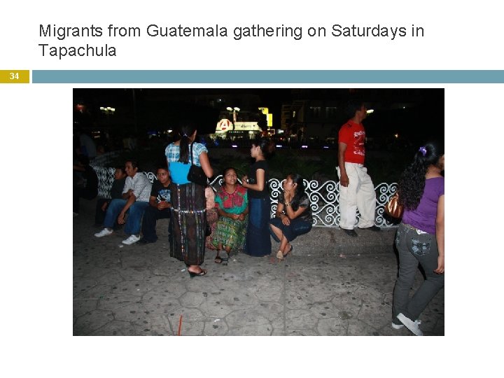 Migrants from Guatemala gathering on Saturdays in Tapachula 34 