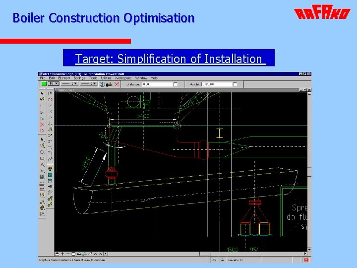 Boiler Construction Optimisation Target: Simplification of Installation 