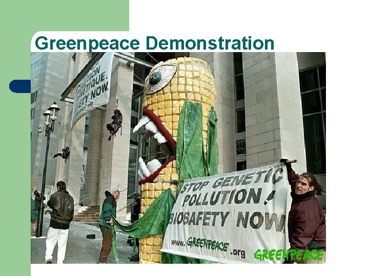 Greenpeace Demonstration 