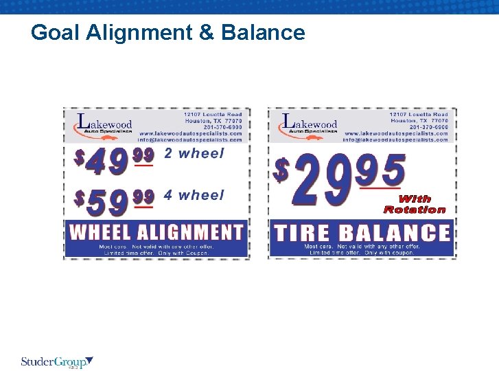 Goal Alignment & Balance 