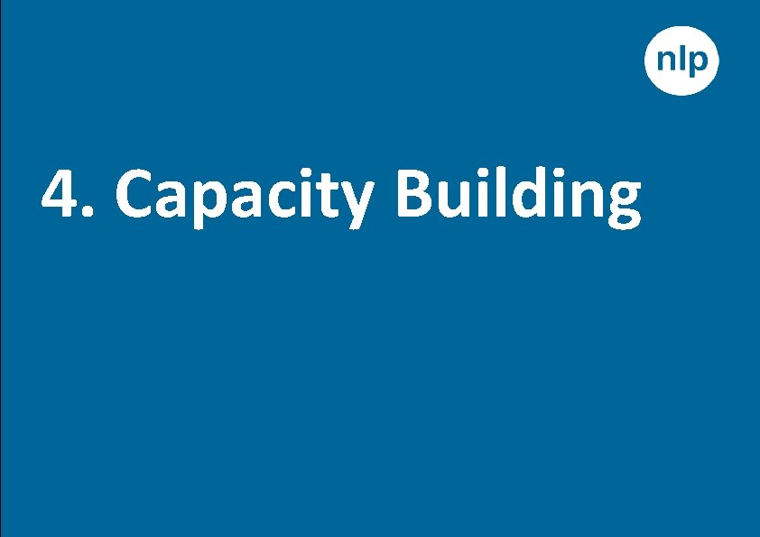 4. Capacity Building 29 Economic Value of Planning 