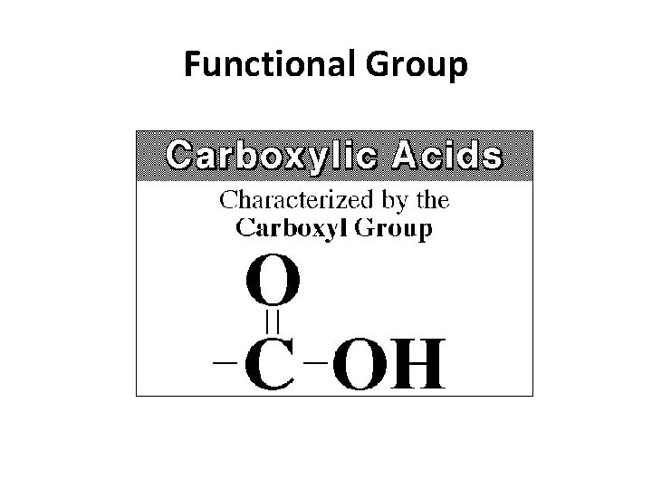 Functional Group 