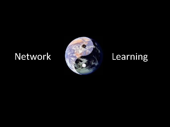  Network Learning 