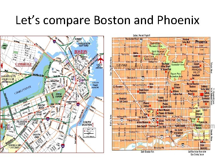 Let’s compare Boston and Phoenix 