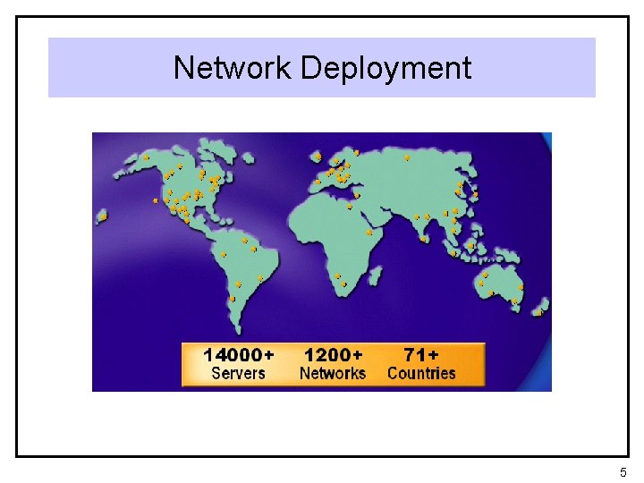 Network Deployment 5 