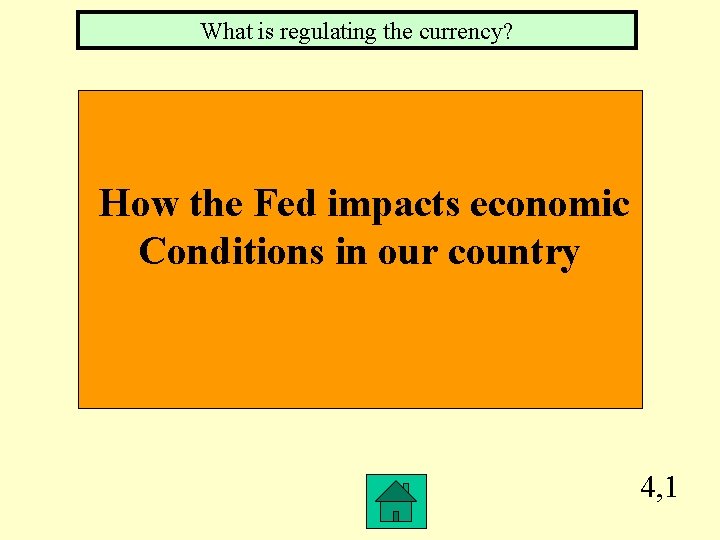 What is regulating the currency? How the Fed impacts economic Conditions in our country