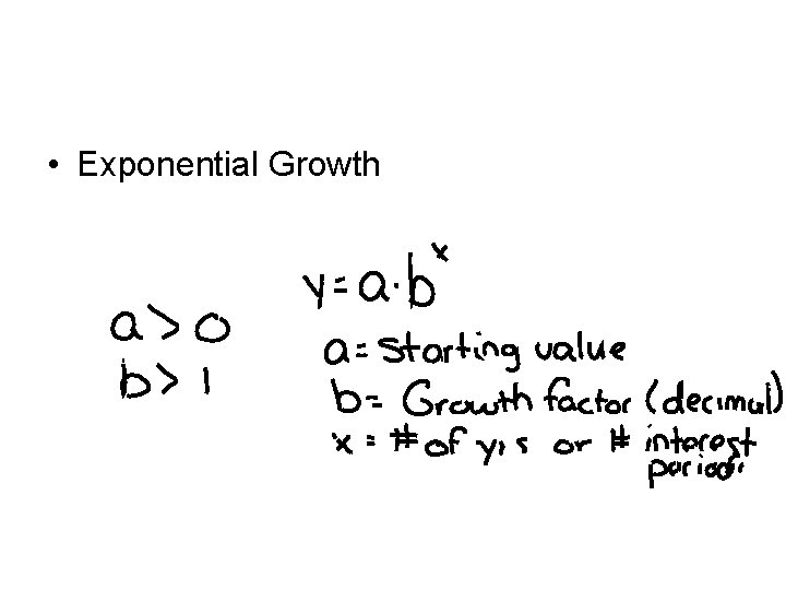  • Exponential Growth 
