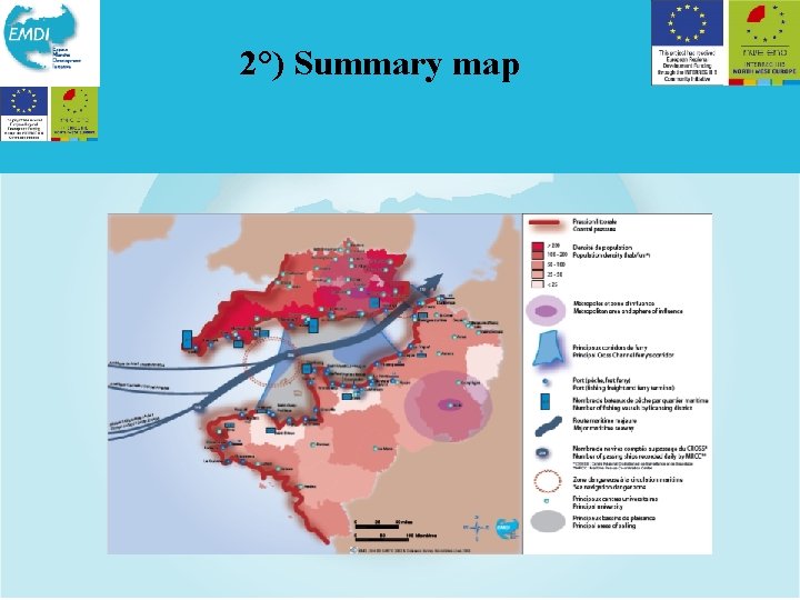 2°) Summary map 