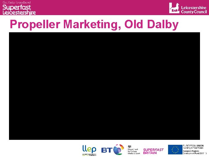 Propeller Marketing, Old Dalby 