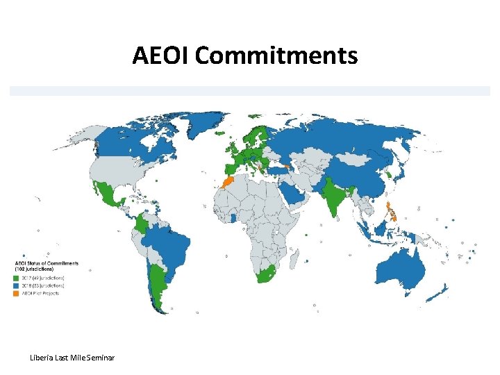 AEOI Commitments Liberia Last Mile Seminar 