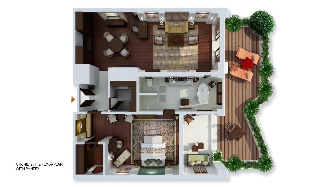 ORCHID SUITE FLOORPLAN WITH PANTRY 