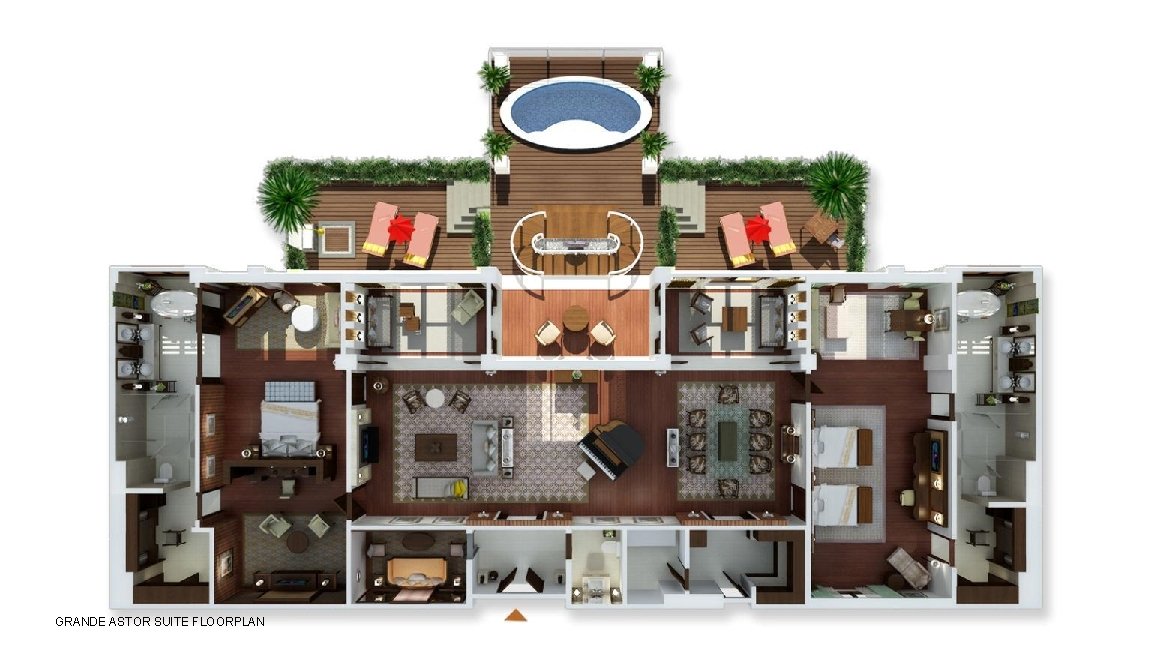 GRANDE ASTOR SUITE FLOORPLAN 