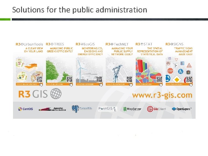 Solutions for the public administration 