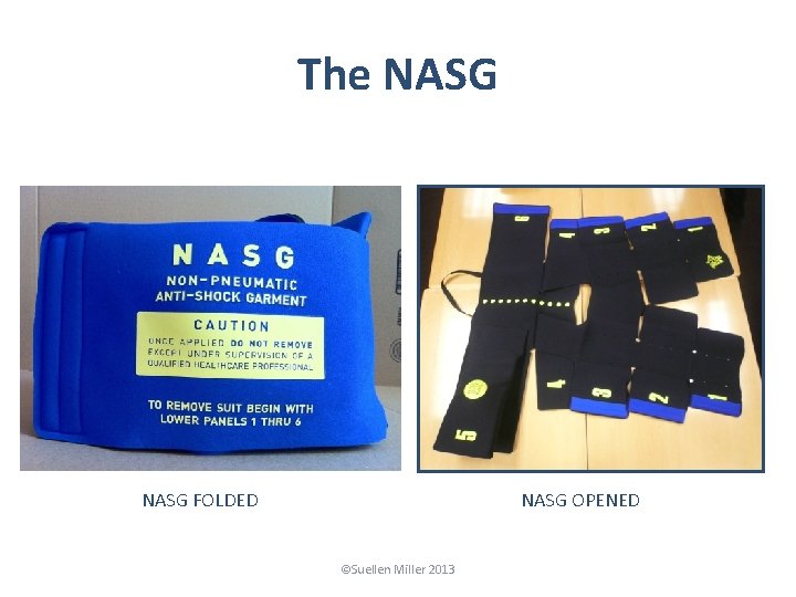 The NASG FOLDED NASG OPENED ©Suellen Miller 2013 