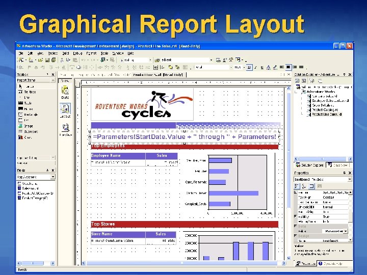 Graphical Report Layout Graphical Report Layout