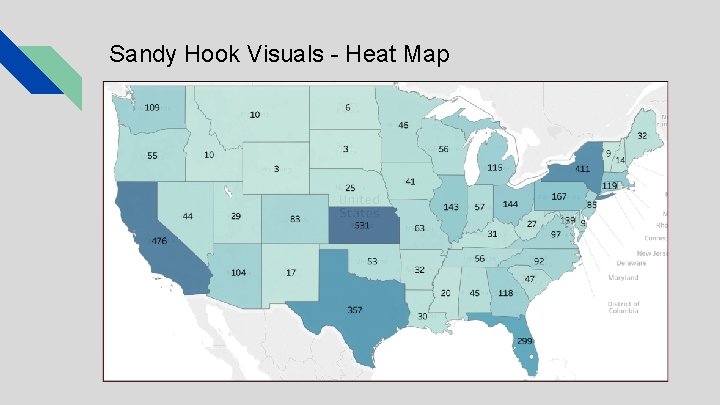 Sandy Hook Visuals - Heat Map 