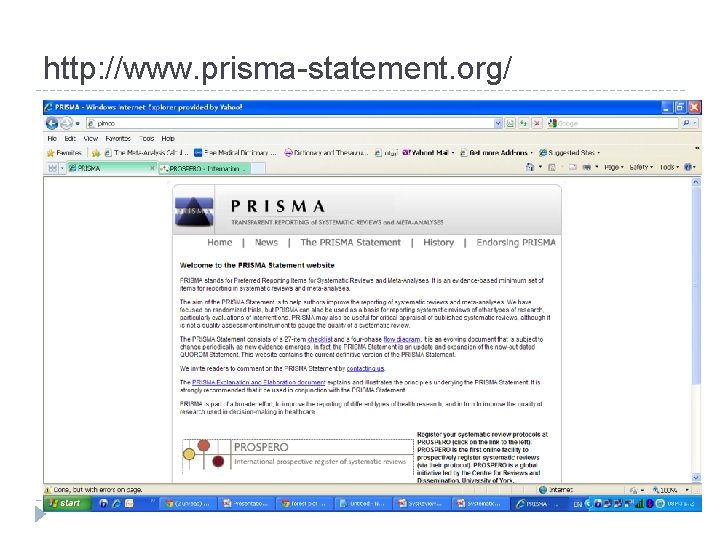 http: //www. prisma statement. org/ http: //www. prisma statement. org/