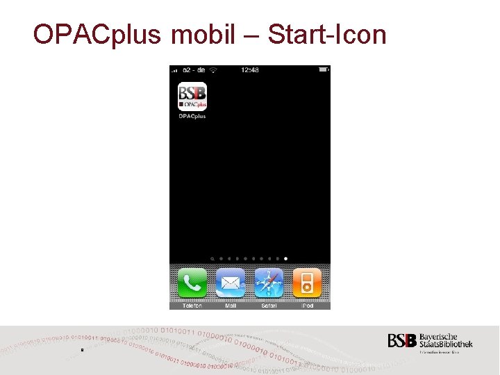 OPACplus mobil – Start-Icon 9 