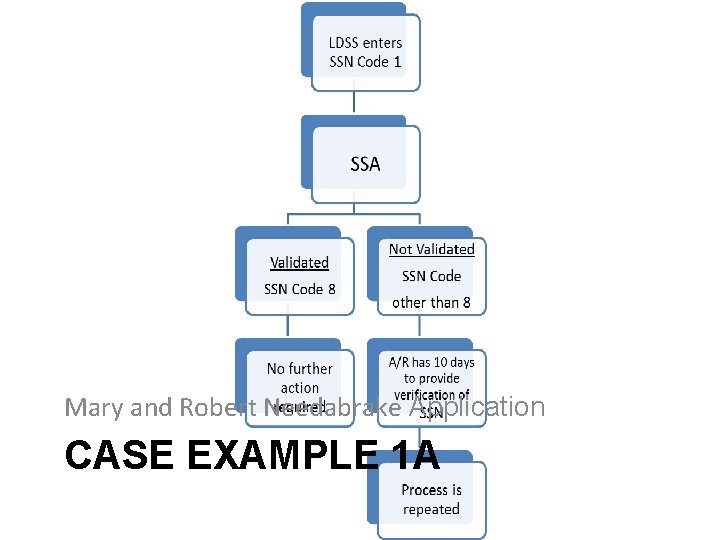 Mary and Robert Needabrake Application CASE EXAMPLE 1 A 