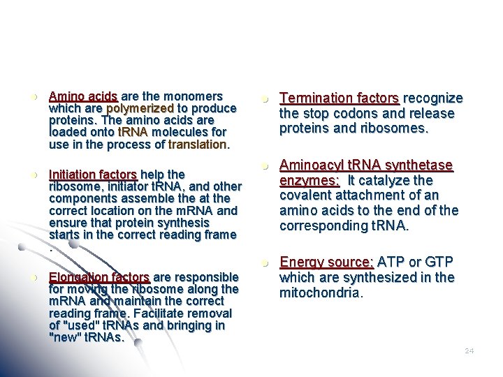l Amino acids are the monomers which are polymerized to produce proteins. The amino