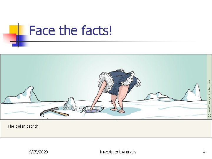 Face the facts! 9/25/2020 Investment Analysis 4 