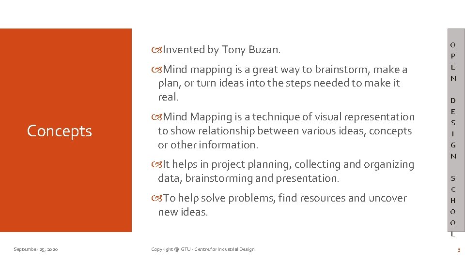  Invented by Tony Buzan. Mind mapping is a great way to brainstorm, make